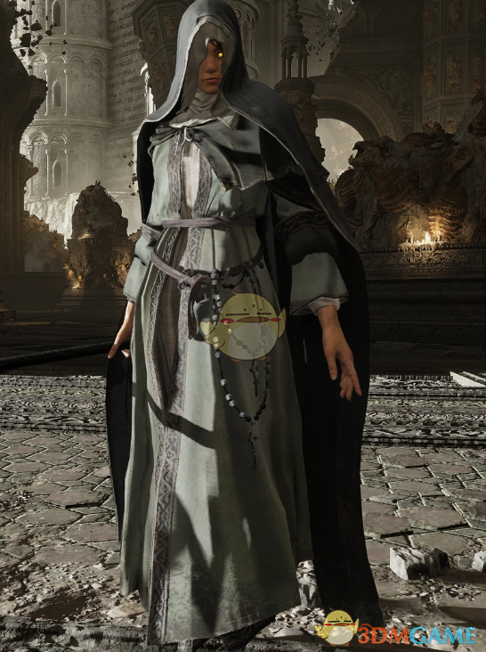 《艾尔登法环》黑暗之魂芙莉德修女服装MOD