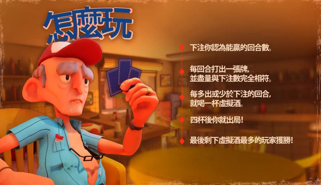 《酒后出牌抢先体验版》免安装汉化版