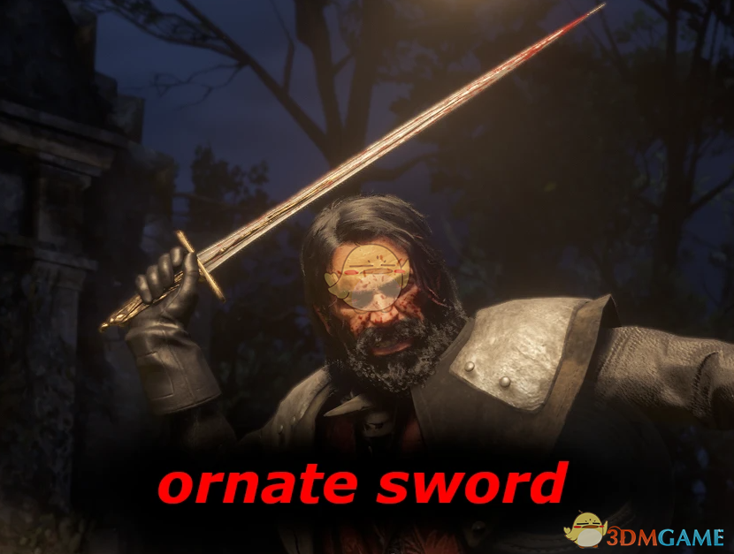 《荒野大镖客2》华丽长剑MOD