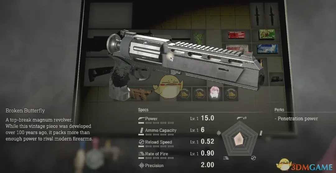 《生化危机4：重制版》RE9安魂左轮手枪MOD