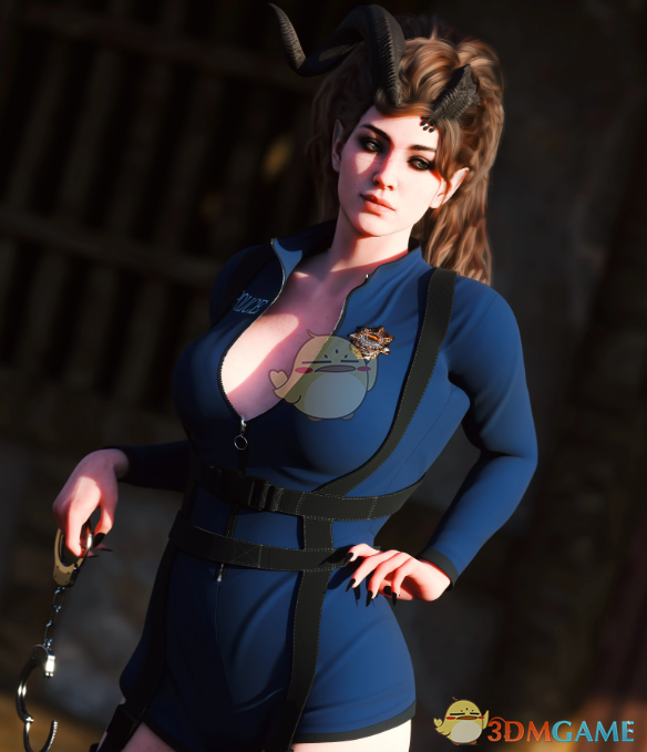 《博德之门3》连丝袜警长制服MOD