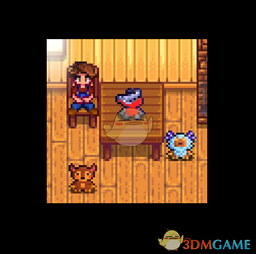 《星露谷物语》动物森友会毛绒玩具MOD