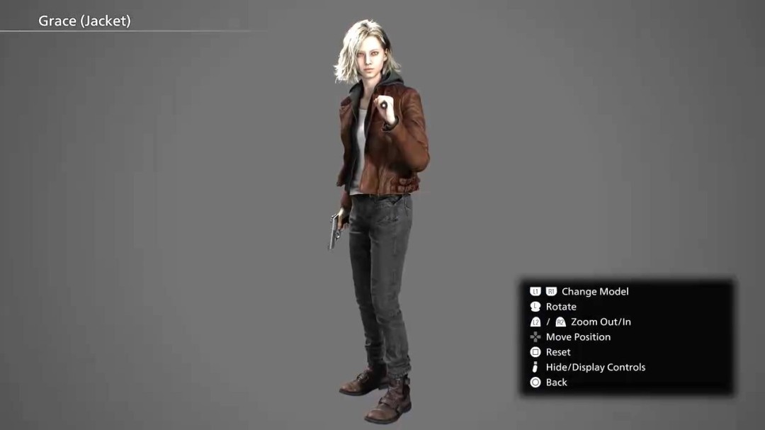 《生化危机9》角色与怪物模型格蕾丝皮肤太美了