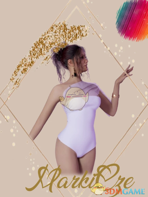 《InZOI》性感单肩泳衣MOD