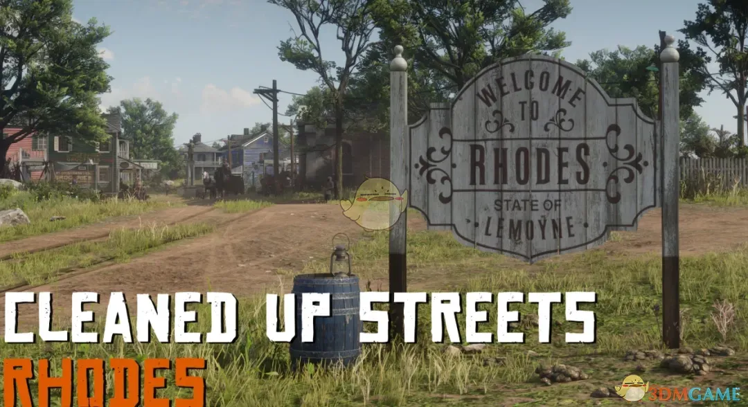 《荒野大镖客2》清理罗兹的街道MOD