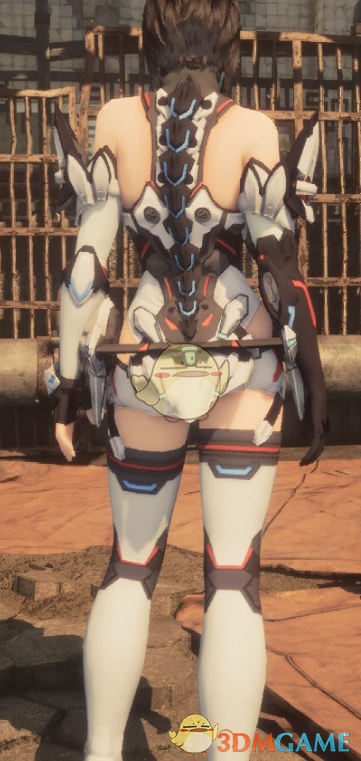 《剑星》伊芙的异度神剑KOS-MOS机甲服装MOD