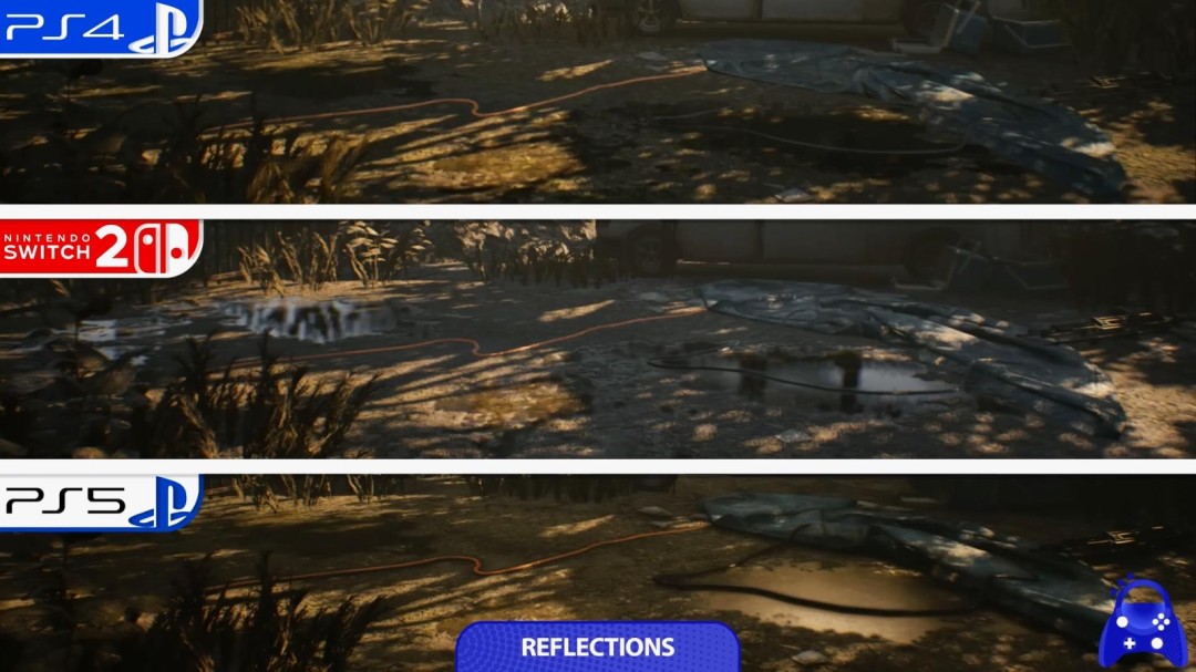 《生化危机7》NS2版与PS4/PS5版画质对比 看差别！