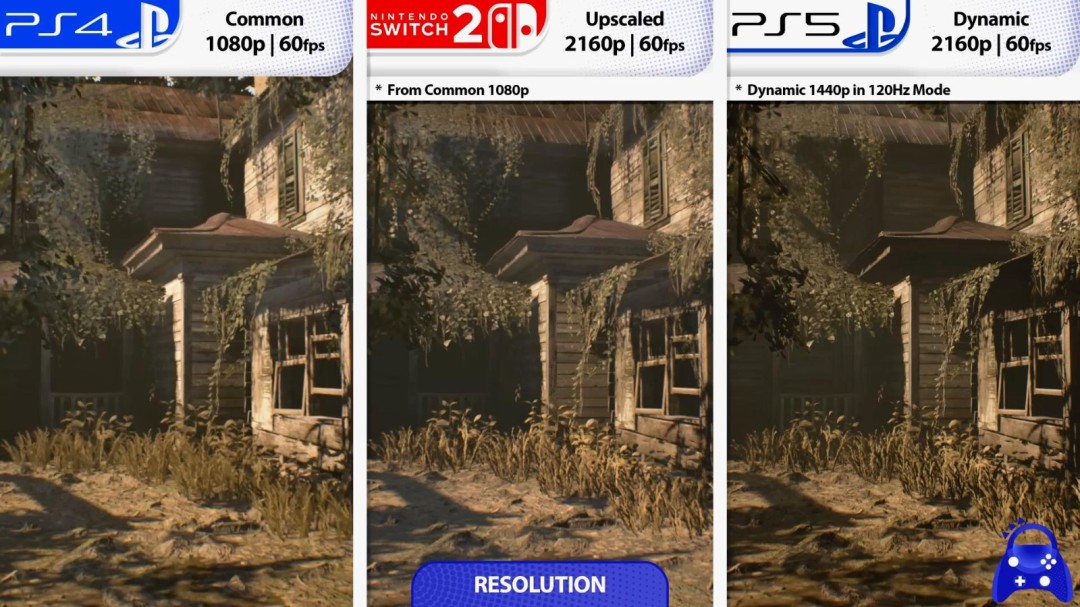 《生化危机7》NS2版与PS4/PS5版画质对比 看差别！