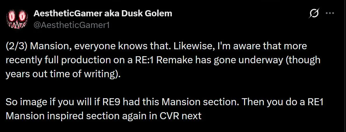 曝《生化危机1:重制版》开发中 但需4-7年才能面世