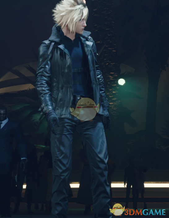 《最终幻想7：重生》克劳德的RE9里昂风衣MOD