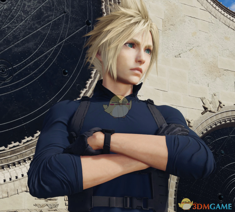 《最终幻想7：重生》克劳德的RE9里昂风衣MOD