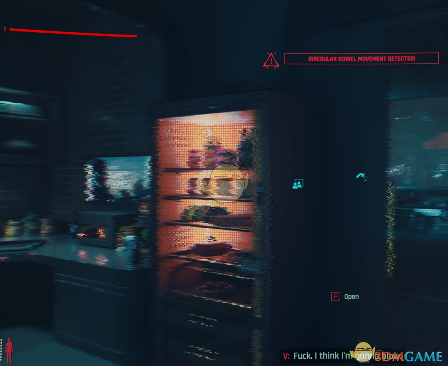 《赛博朋克2077》肠胃消化系统MOD