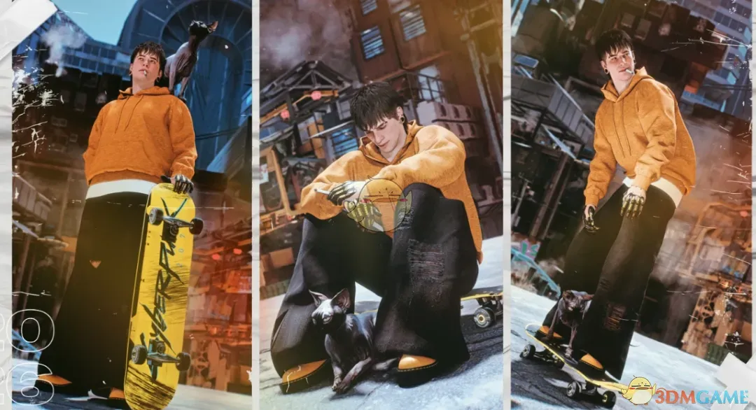 《赛博朋克2077》休闲风格穿搭MOD