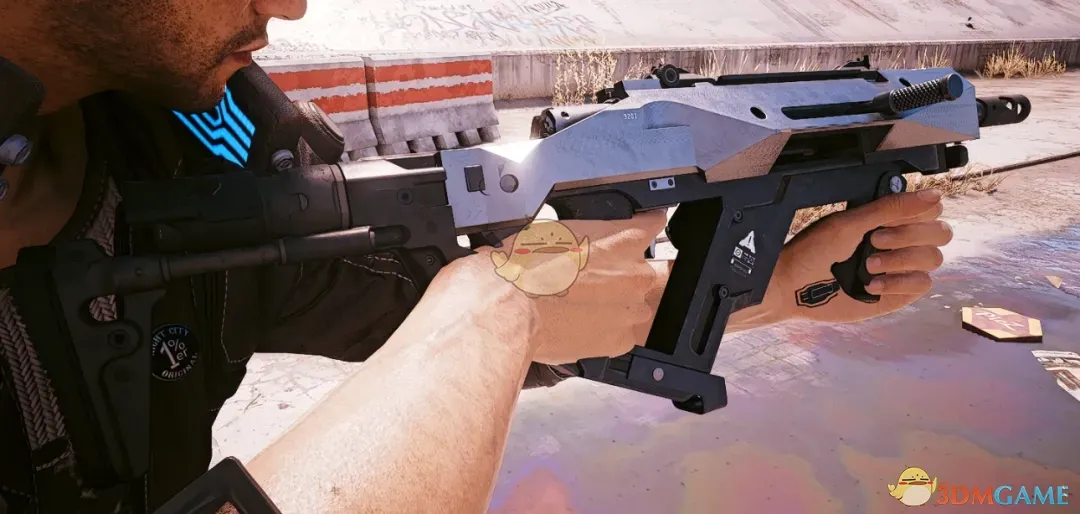 《赛博朋克2077》SOR-22剑齿虎步枪MOD