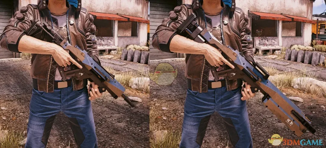 《赛博朋克2077》SOR-22剑齿虎步枪MOD