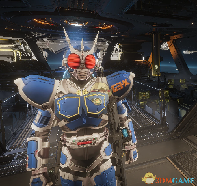 《绝地潜兵2》假面骑士G3-X装甲MOD