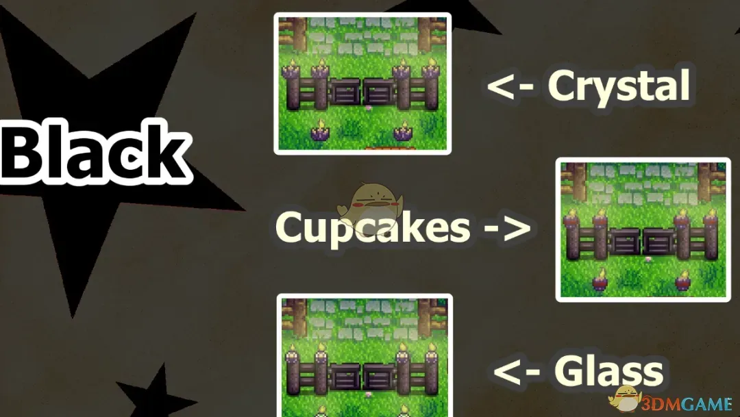 《星露谷物语》彩色主题火把MOD