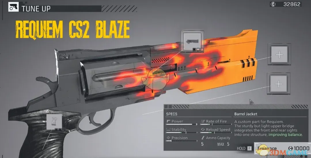 《生化危机9：安魂曲》CS2炽烈之炎左轮手枪MOD
