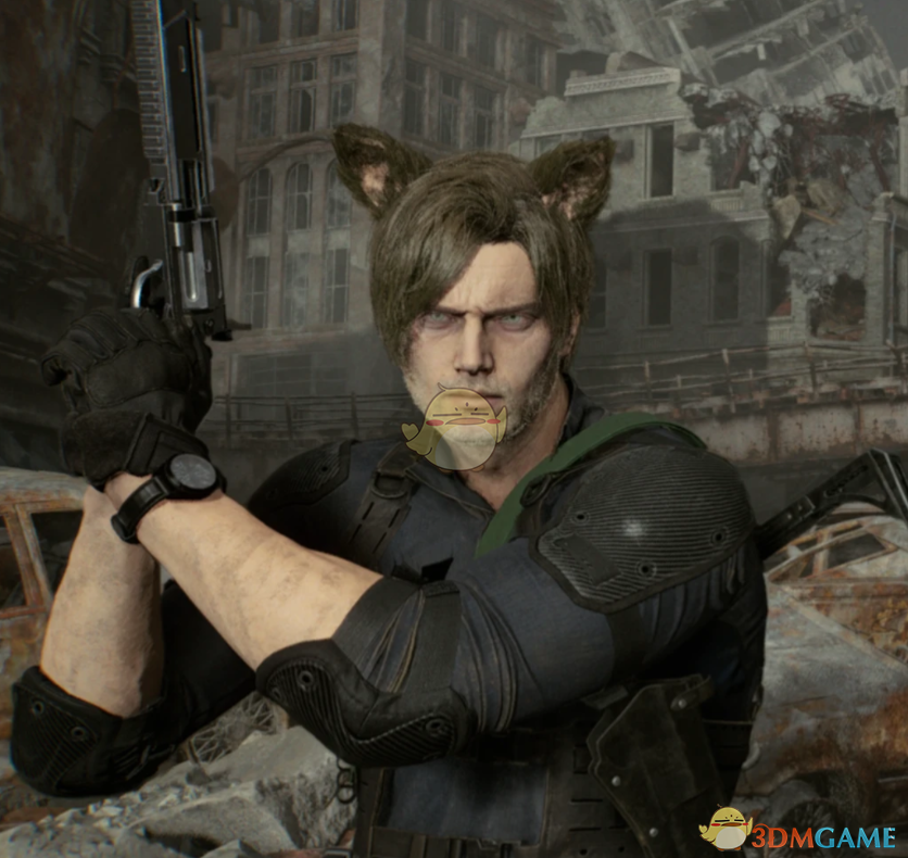 《生化危机9：安魂曲》里昂的猫耳饰品MOD