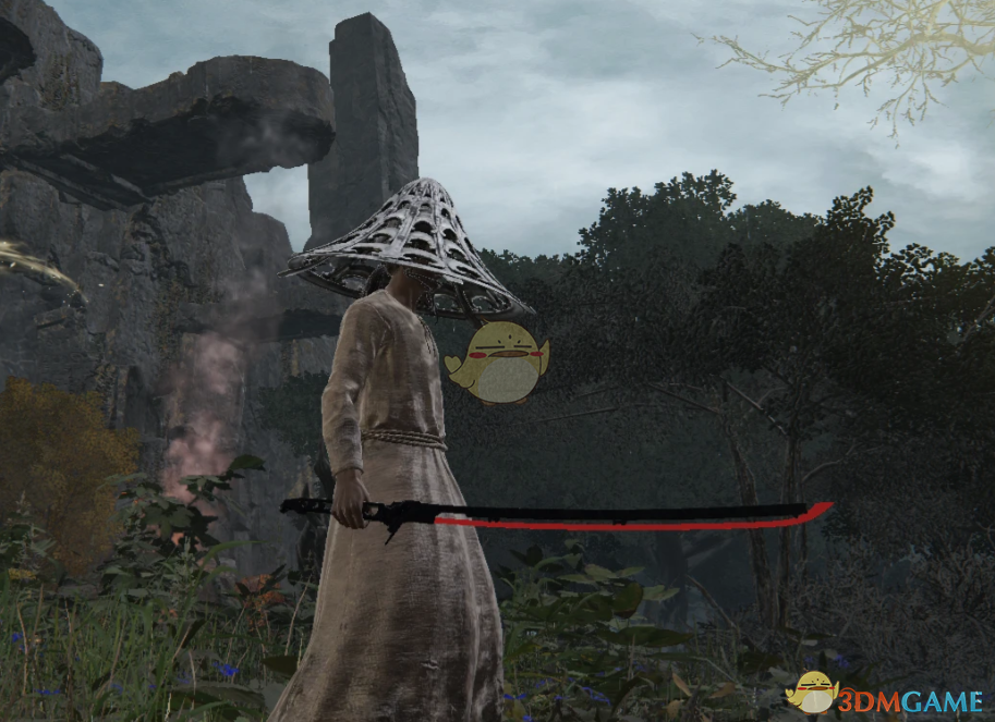 《艾尔登法环》赛博朋克热能武士刀MOD