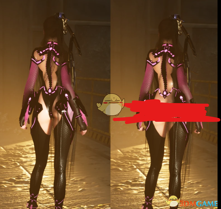 《剑星》伊芙的恶堕战斗员紧身衣MOD