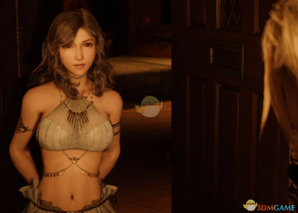 《最终幻想7：重生》蒂法的美人鱼沙滩服MOD