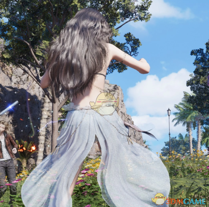 《最终幻想7：重生》蒂法的美人鱼沙滩服MOD