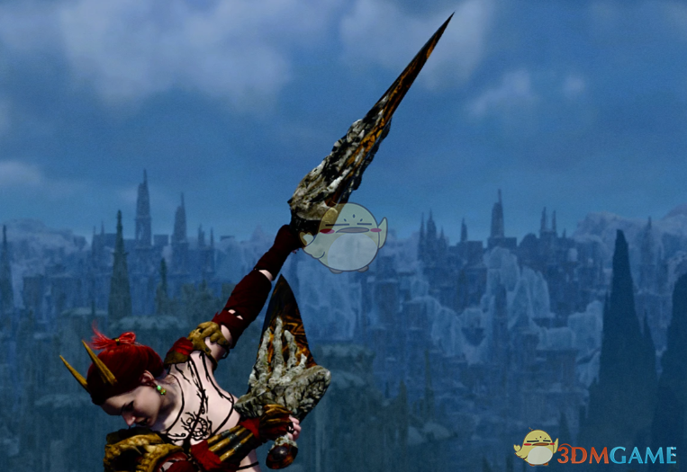 《怪物猎人：荒野》艾尔登法环五指双剑MOD