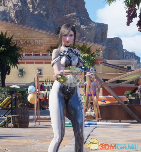 《最终幻想7：重生》蒂法的剑星星球空降服MOD