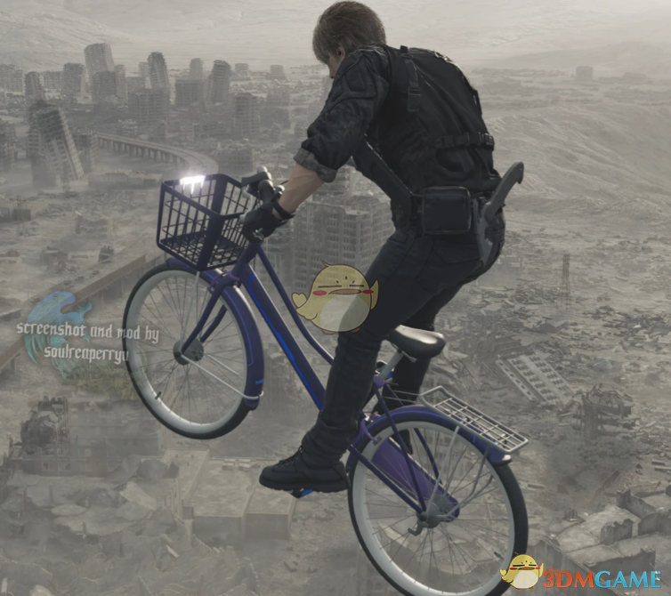 《生化危机9：安魂曲》里昂的自行车MOD