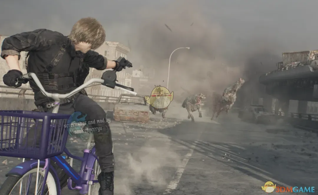 《生化危机9：安魂曲》里昂的自行车MOD