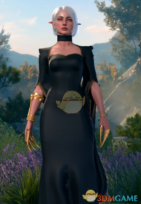 《博德之门3》冥后连衣裙MOD