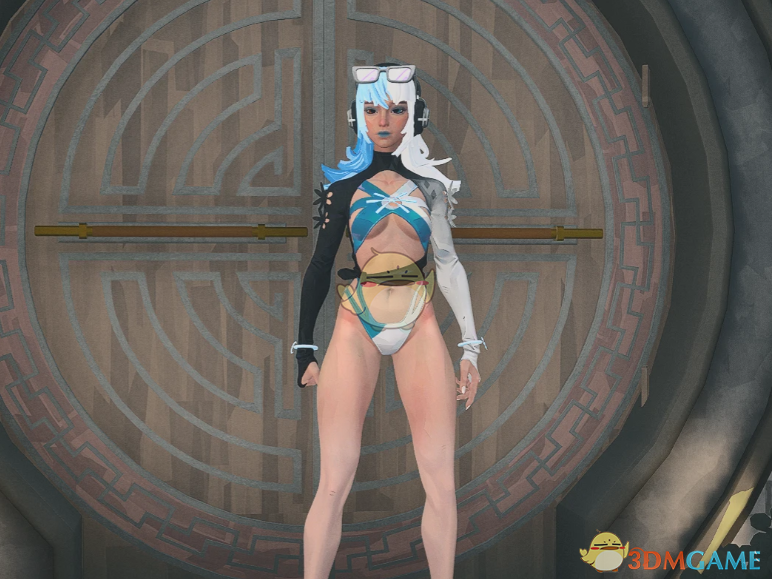 《师父》扮演漫威争锋泳装冰月花雪MOD