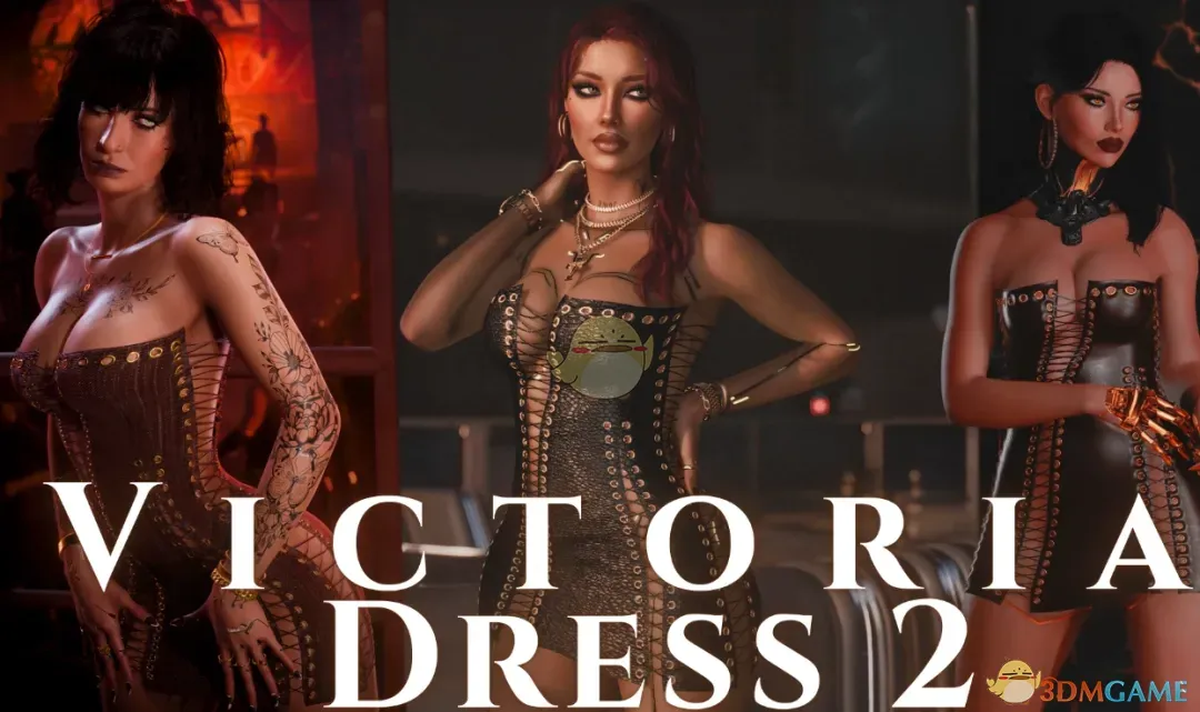 《赛博朋克2077》性感抹胸短裙MOD