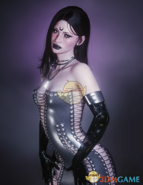 《赛博朋克2077》性感抹胸短裙MOD