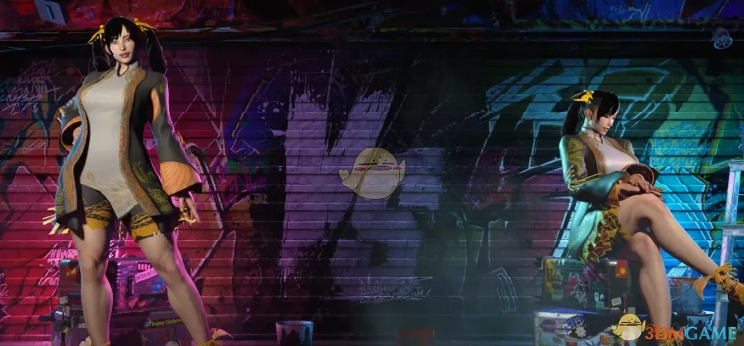 《街头霸王6》春丽的铁拳凌晓雨格斗服MOD