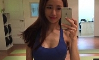 South Korea's "abdominal muscle" beauty is the goddess who loves fitness