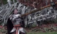 The consequences of fans' self -made "Elder Scrolls 5" movie greedy and overweight are very serious