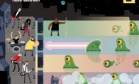 Canadian musicians joined forces to create an independent color rhythm game "Big Nake X Planet"