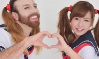 "Miss Beard" came to China!The latest feeling cos will make you adorable