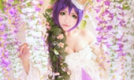 The beautiful long hair princess pokes in the cute point!Dongjoxi's latest cosplay map reward