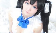 Cute loli interpretation of the strongest chest strap cloth cos beauty picture reward children's big breasts god re