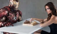 Iron Man Fan Creative Photography Map Iron Man has become miserable by people who become mortals