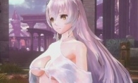 The new screenshot of the action JRPG "Night No Night" beautiful girl paper is almost naked