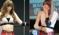 Fighting Fairy!The Japanese model switch to the wrestling and is sought after by the praise of the Japanese version of L