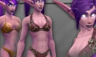 Dark Night Elves Women's Somcidth "World of Warcraft" 6.2 character model modeling upgrade