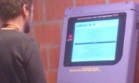 I have seen a large GAME BOY that I have seen a 19 -inch screen emitting the emotion of the emperor