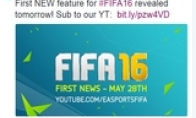 EA Sports traditional sports series "FIFA 16" is officially announced