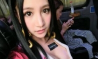 Is this really plain?Taiwanese sexy female emperor Lin Caiti selfie was spit out