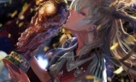 "New Century Evangelion" exquisite illustration goddess Ling Bo and lick down